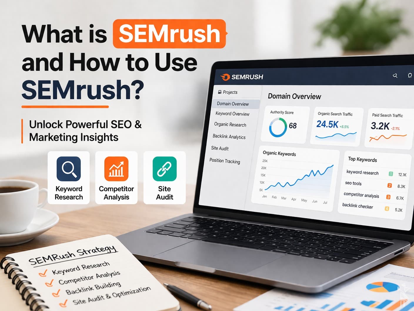 What is SEMrush and How to Use SEMrush? A Complete Guide with Detailed Metrics Explanation